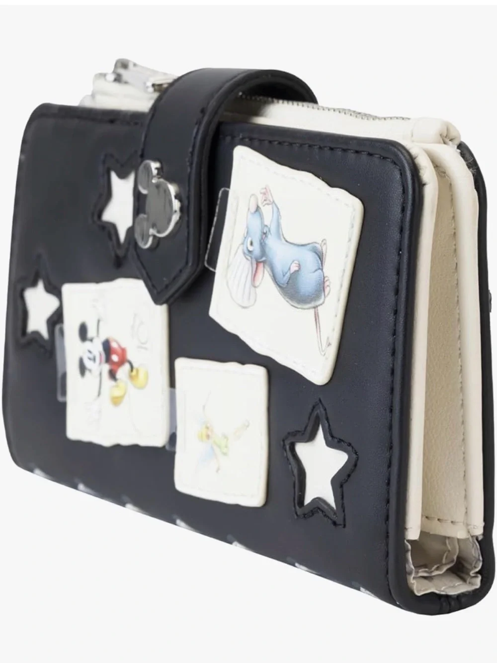 Loungefly Disney 100 Mickey Mouse Sketchbook Set- backpack, wallet and ears